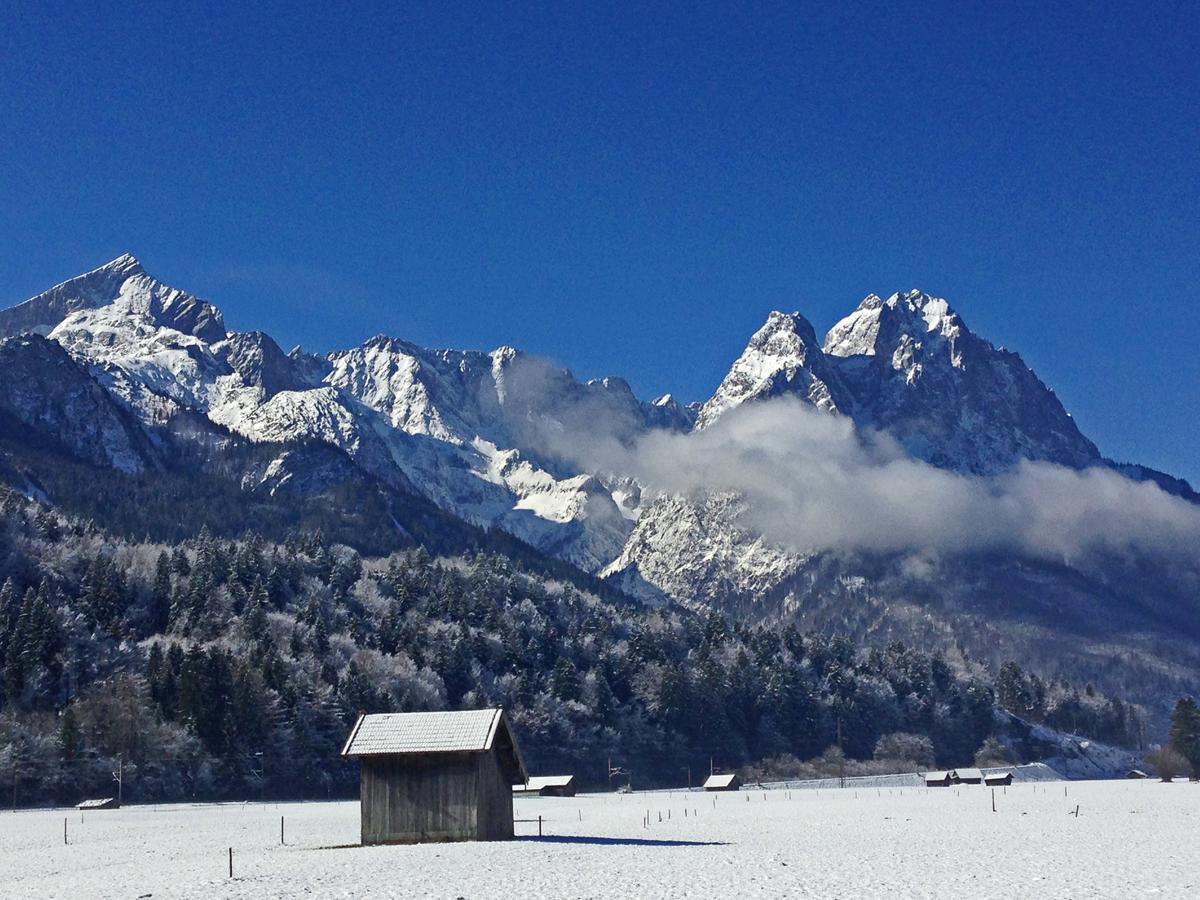 Ferienwohnung Am Kurpark - Wohnung 1,60Qm- Garmisch-Partenkirchen Luaran gambar